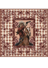 Load image into Gallery viewer, 'Pistol + Petal' Cotton Bandana Scarf - Farmer By Whitney