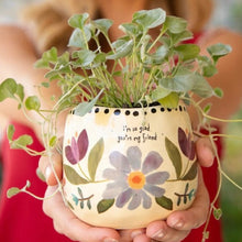 Load image into Gallery viewer, &#39;I&#39;m So Glad You&#39;re My Friend&#39; Planter