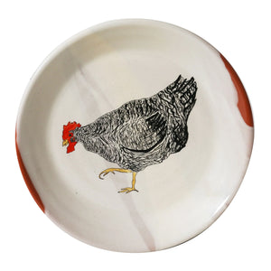 'Mabel' Chicken Plate - Robert Gordon x Emogen Clark