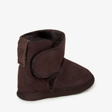 Load image into Gallery viewer, Chocolate Platinum Sheepskin Baby Bootie - EMU Australia