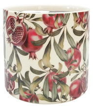 Load image into Gallery viewer, 14cm Pomegranate Planter Red &amp; Green