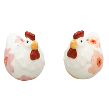 Load image into Gallery viewer, Poppy Chicken Salt &amp; Pepper Shakers