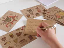 Load image into Gallery viewer, &#39;Slang I Heard In Australia&#39; Postcard