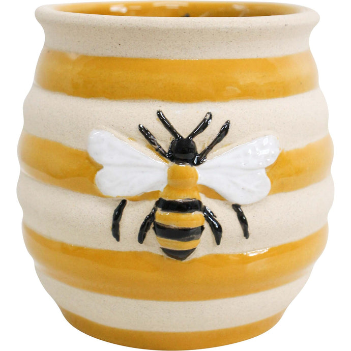 Bee Honey Pot Planter 10.5cm