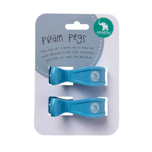Load image into Gallery viewer, Pastel Blue 2pk Pram Pegs