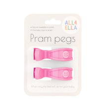 Load image into Gallery viewer, Pastel Pink 2pk Pram Pegs