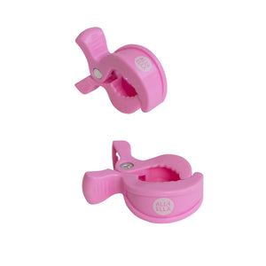 Pastel Pink 2pk Pram Pegs