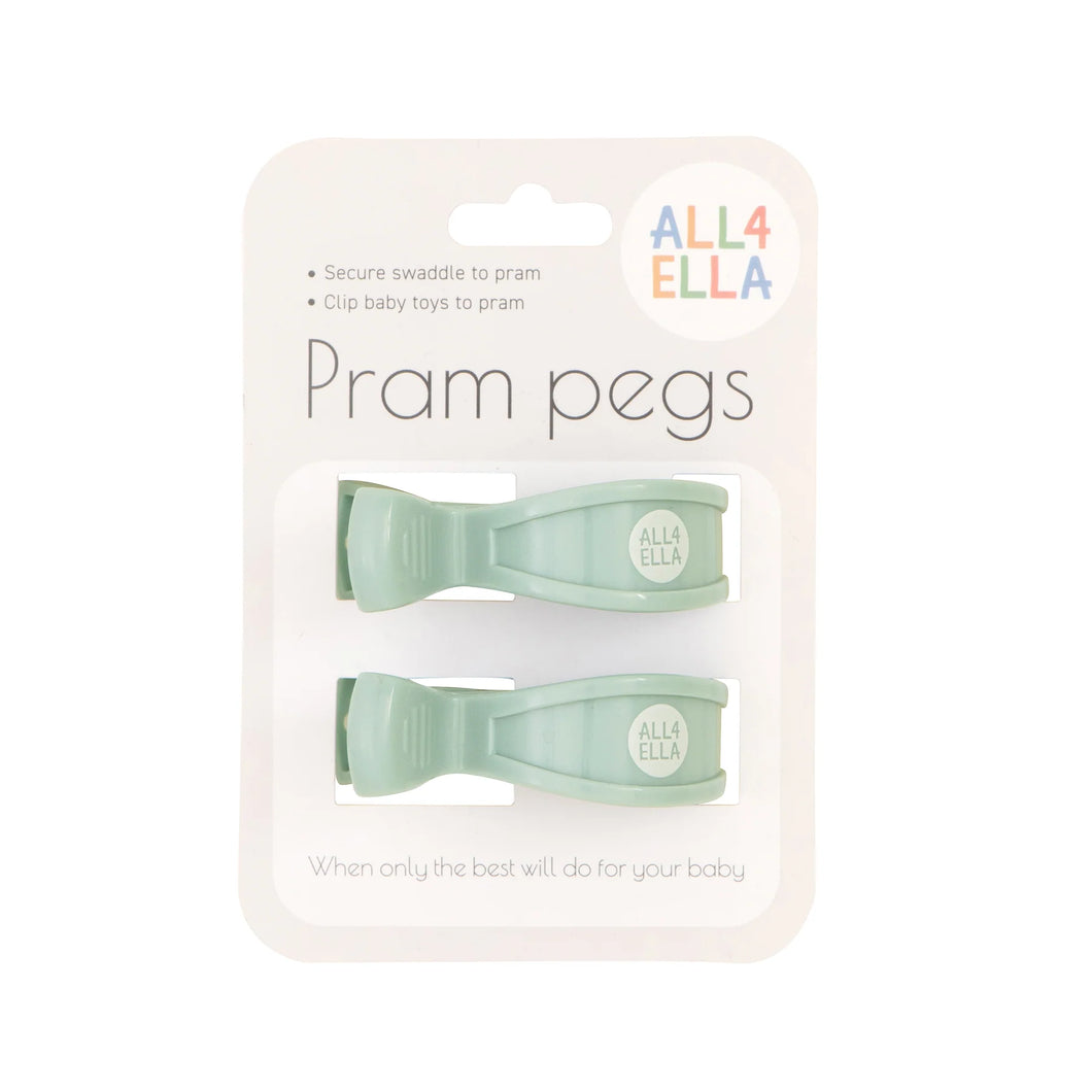 Sage 2pk Pram Pegs