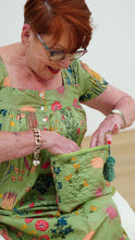 Load image into Gallery viewer, Olive Green Protea Print Nightie