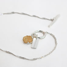 Load image into Gallery viewer, Herkimer Quartz Pure Necklace in Silver