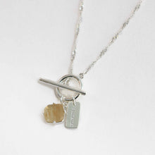 Load image into Gallery viewer, Herkimer Quartz Pure Necklace in Silver
