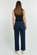 Load image into Gallery viewer, Blue Wash Quinn Stretch Denim Jogger