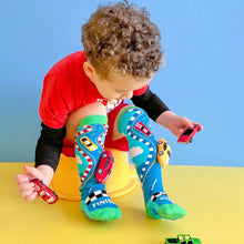 Load image into Gallery viewer, Racing Cars Socks - Toddler