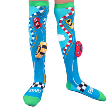 Load image into Gallery viewer, Racing Cars Socks - Toddler