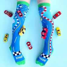 Load image into Gallery viewer, Racing Cars Socks - Toddler