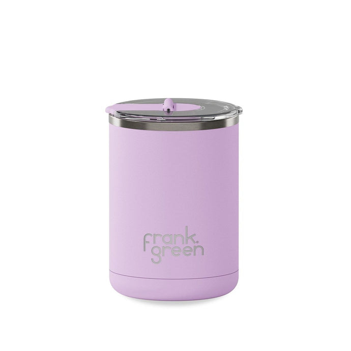 Lilac Haze Ceramic Coffee Cup with Hinged Lid 12oz/355ml - Frank Green