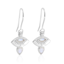 Load image into Gallery viewer, Ray Moonstone Silver Earrings - ToniMay