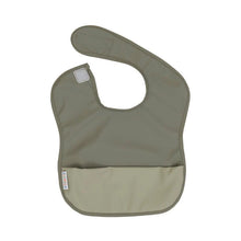 Load image into Gallery viewer, Sage Two Tone Recycled Pouch Bib
