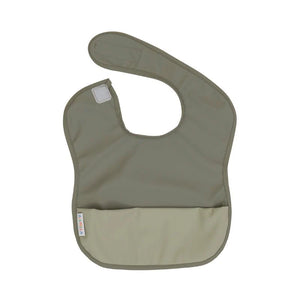 Sage Two Tone Recycled Pouch Bib