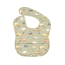 Load image into Gallery viewer, Trucks Recycled Pouch Bib
