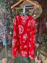 Load image into Gallery viewer, Red Santa Print Mini Dress - By Frankie