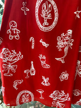 Load image into Gallery viewer, Red Santa Print Mini Dress - By Frankie