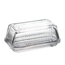 Load image into Gallery viewer, Reece Glass Butter Dish