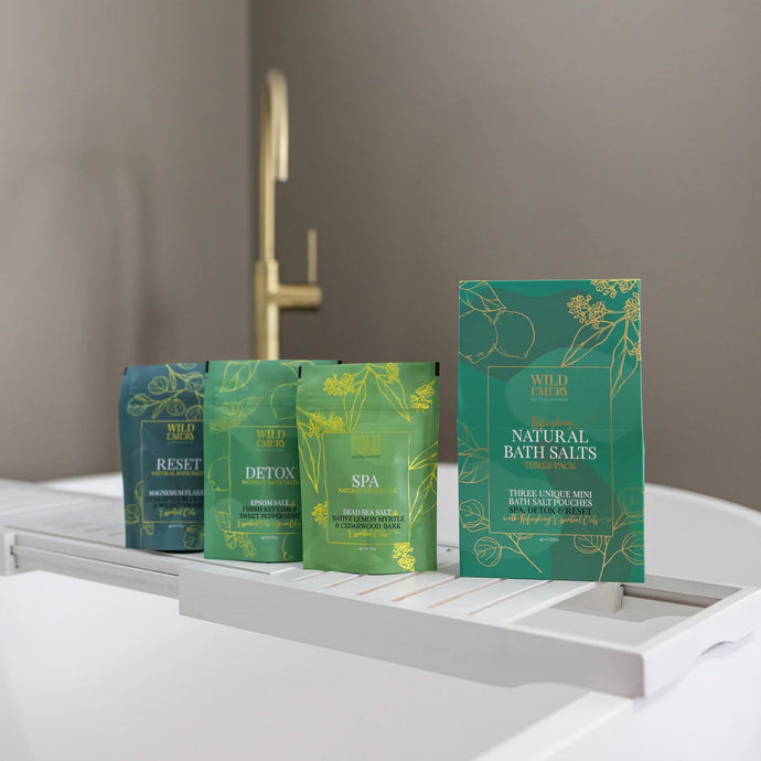 Refreshing Natural Bath Salts 3 Pack