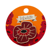 Load image into Gallery viewer, Remembrance Poppy Enamel Pin - Erstwilder