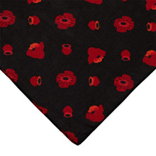 Load image into Gallery viewer, Remembrance Poppy Large Neck Scarf - Erstwilder