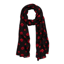 Load image into Gallery viewer, Remembrance Poppy Large Neck Scarf - Erstwilder