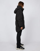 Load image into Gallery viewer, Black Remi Luxe Midi Puffer Jacket - All About Eve