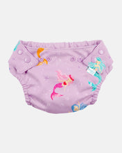 Load image into Gallery viewer, Princess Mermaid Twinkle Reusable Swim Nappy - Toshi