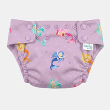 Load image into Gallery viewer, Princess Mermaid Twinkle Reusable Swim Nappy - Toshi