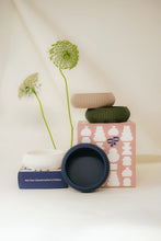 Load image into Gallery viewer, Moss Green Ribbed Key Bowl