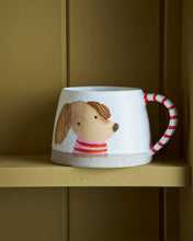 Load image into Gallery viewer, 'Rocket' Mug / 4 Dogs &amp; a Cat - Robert Gordon x Carolyn Gavin