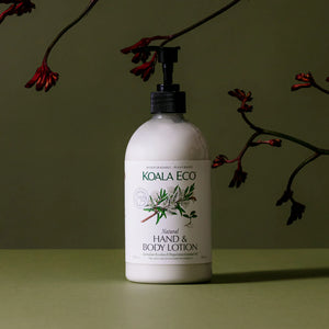 500ml Rosalina & Peppermint Hand & Body Lotion - Koala Eco
