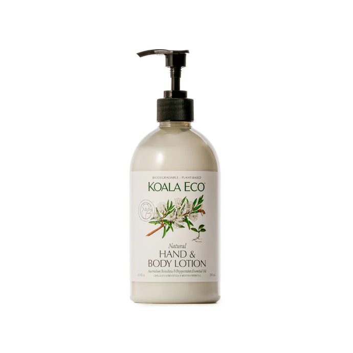 500ml Rosalina & Peppermint Hand & Body Lotion - Koala Eco