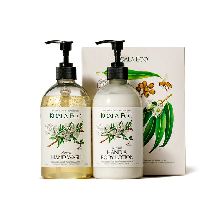 Hand Care Gift Collection Rosalina & Peppermint Terra Botanica - Koala Eco