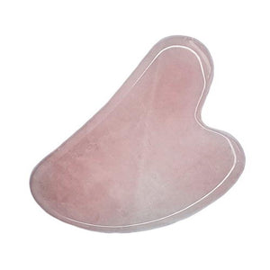 Rose Quartz Gua Sha Heart