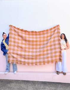 Rose All Day Woven Picnic Rug