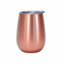 Load image into Gallery viewer, Rose Gold Wine Tumbler Stainless Steel