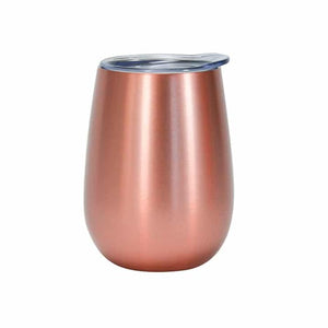Rose Gold Wine Tumbler Stainless Steel