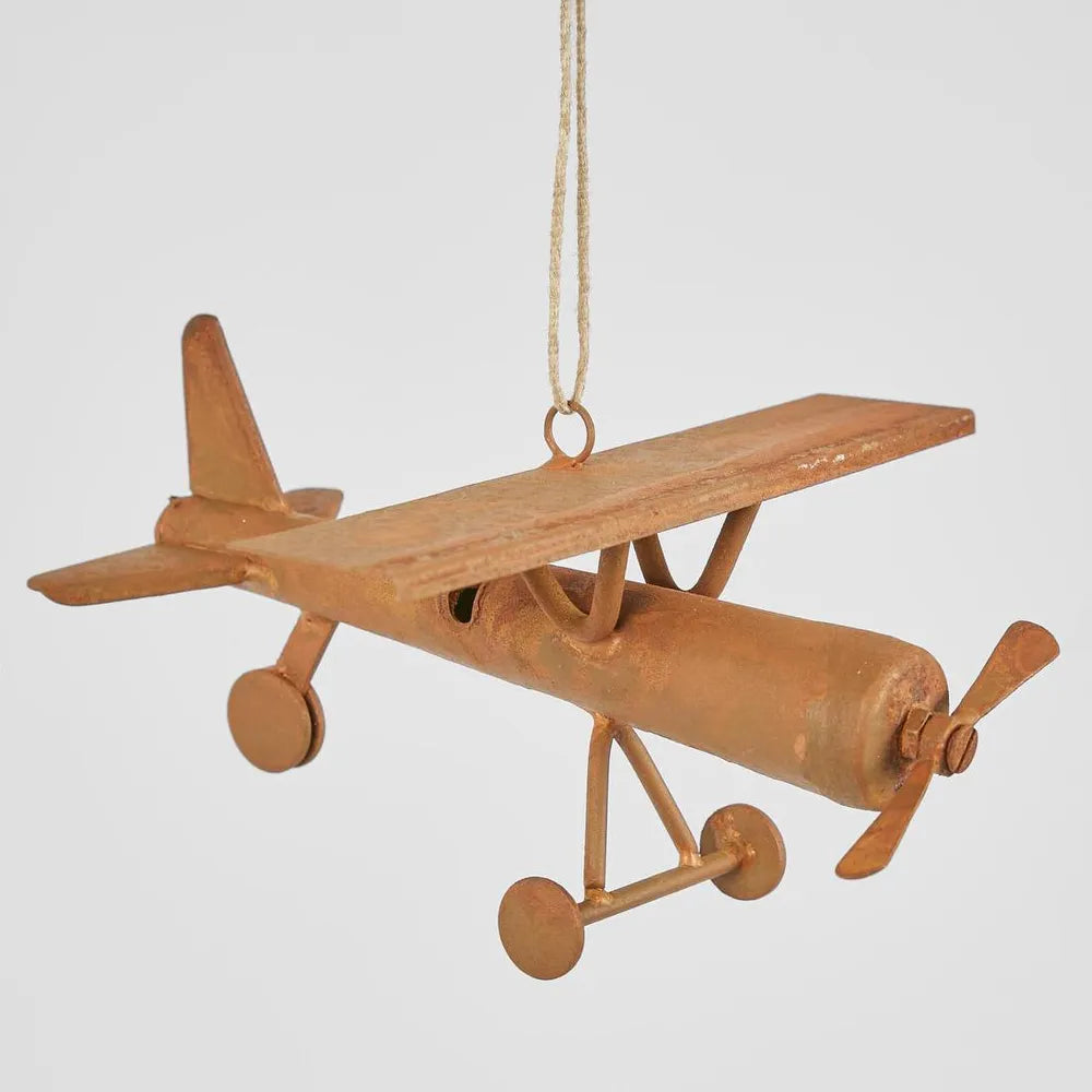 Rundle Plane Rustic Hanging Ornament