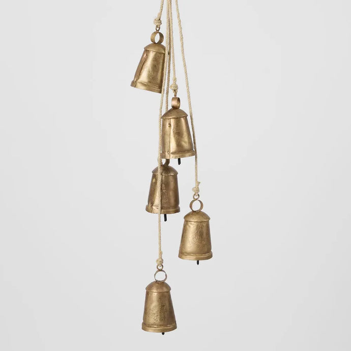Hanging Rustic Cow Bells