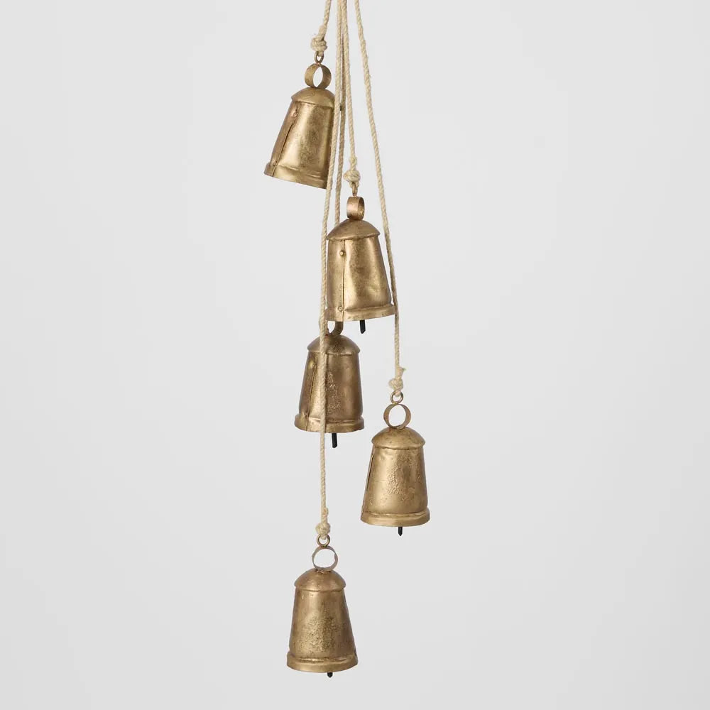 Hanging Rustic Cow Bells