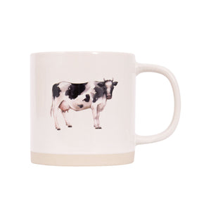 Dairy Cow Rustic Meadow Mug