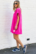 Load image into Gallery viewer, Hot Pink Salt &amp; Sunshine Towelling Cover-Up - Hammill &amp; Co