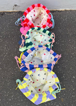 Load image into Gallery viewer, Green Stripe Towelling Drawcord Bag - Hammill &amp; Co