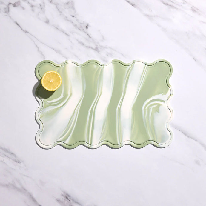 Set of 2 Green Pistachio STYLD. Chop Mats